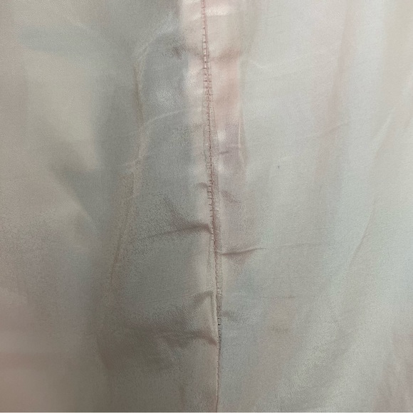 C/MEO Cameo Pencil Skirt Pink Multi Geometric Slit Maxi Long High Waist Size L - Picture 12 of 14